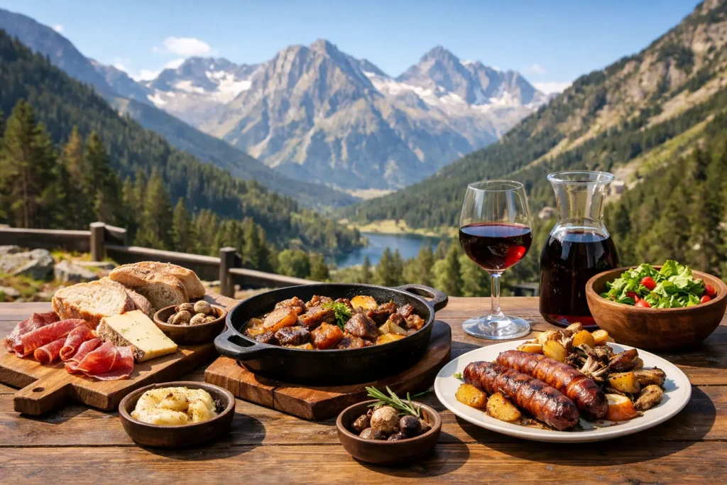 Dónde comer cocina de montaña en el Pirineo