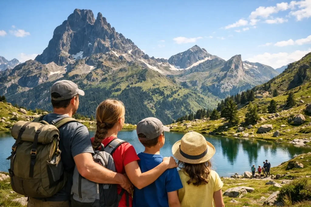 Vacaciones en familia en los Pirineos