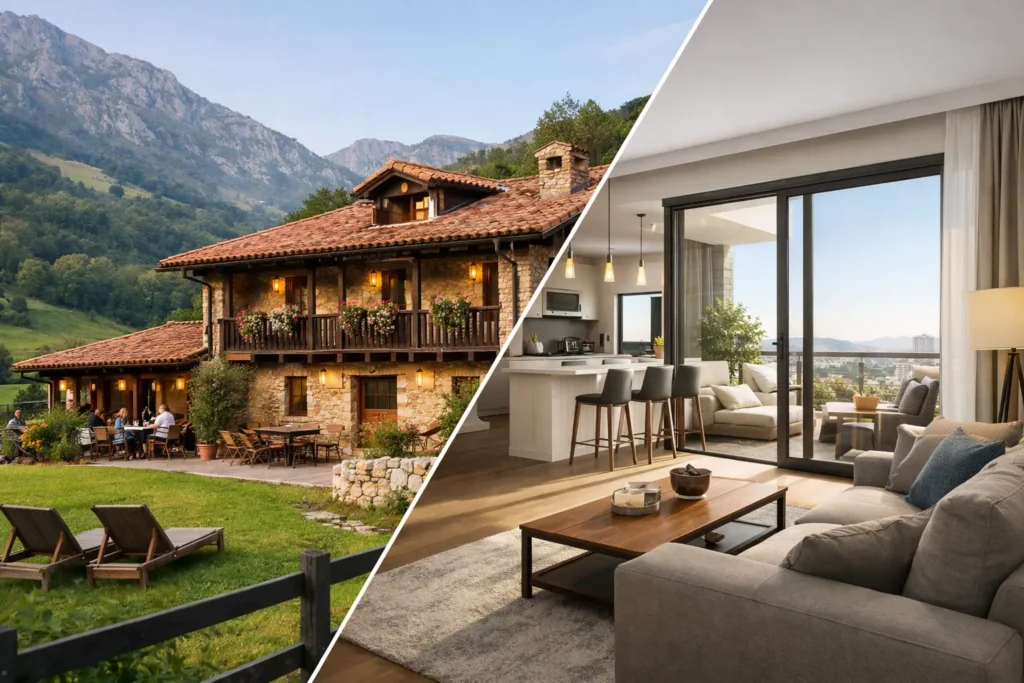Posada rural o apartamento para tu escapada