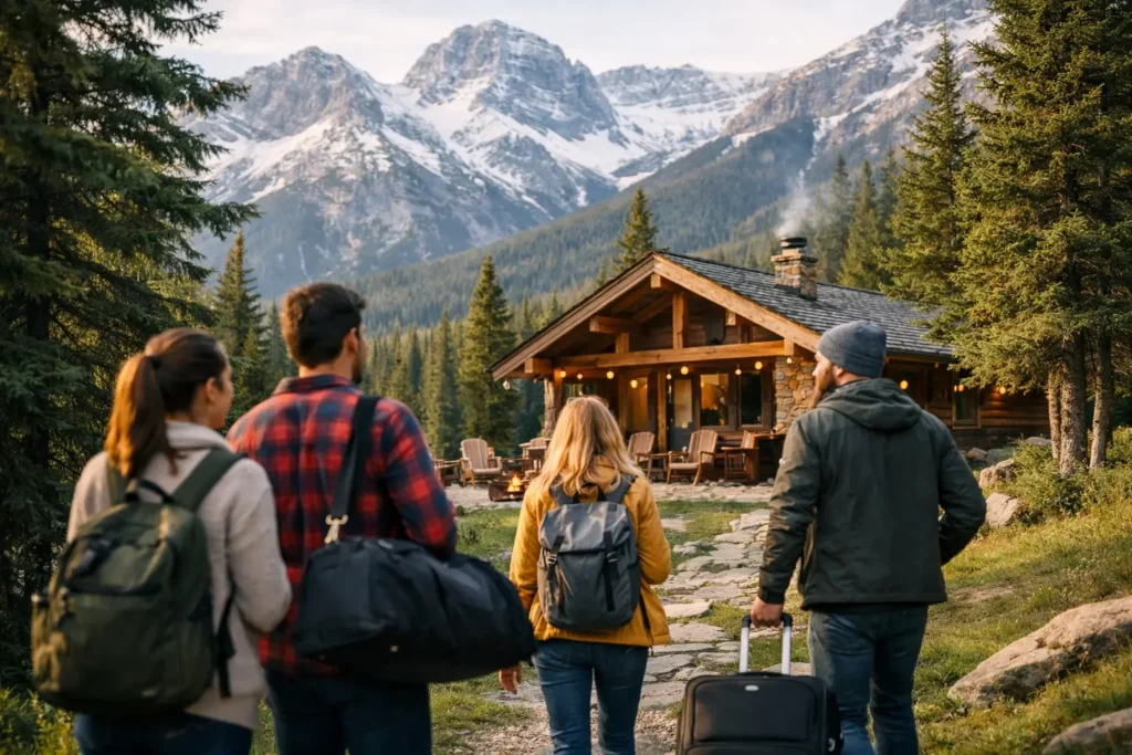 Alojamiento para grupos pequeños en montaña