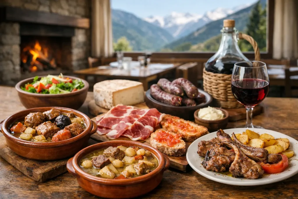Qué comer en una fonda catalana en el Pirineo